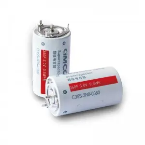 φ35mm 3.0V 360F EDLC Supercapacitor cells