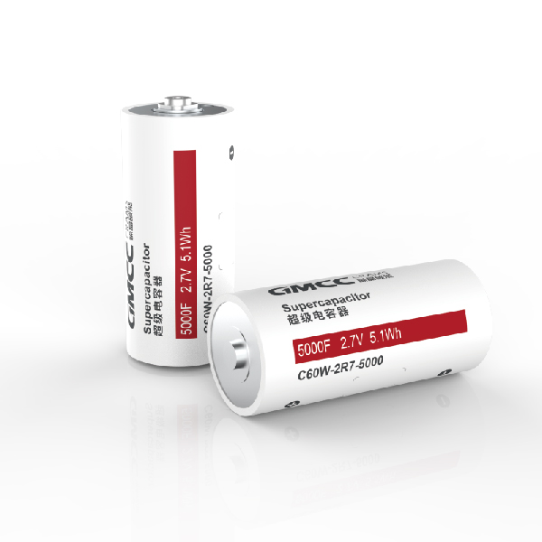 φ60mm 2.7V 5000F EDLC Supercapacitor cells